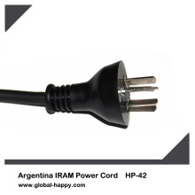 Standard Argentina Iram Power Cord